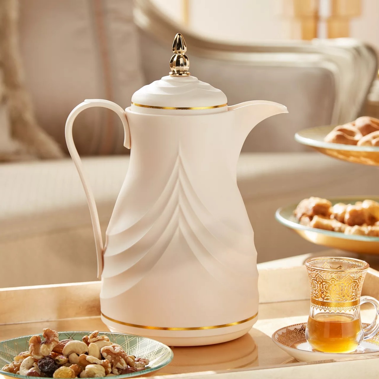 داله وترمس شاي وقهوه الوان