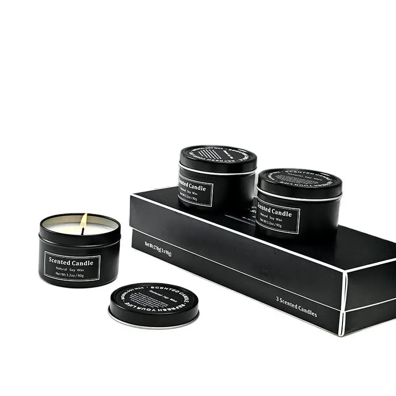 مجموعه شمع معطر 3 حبه اسود