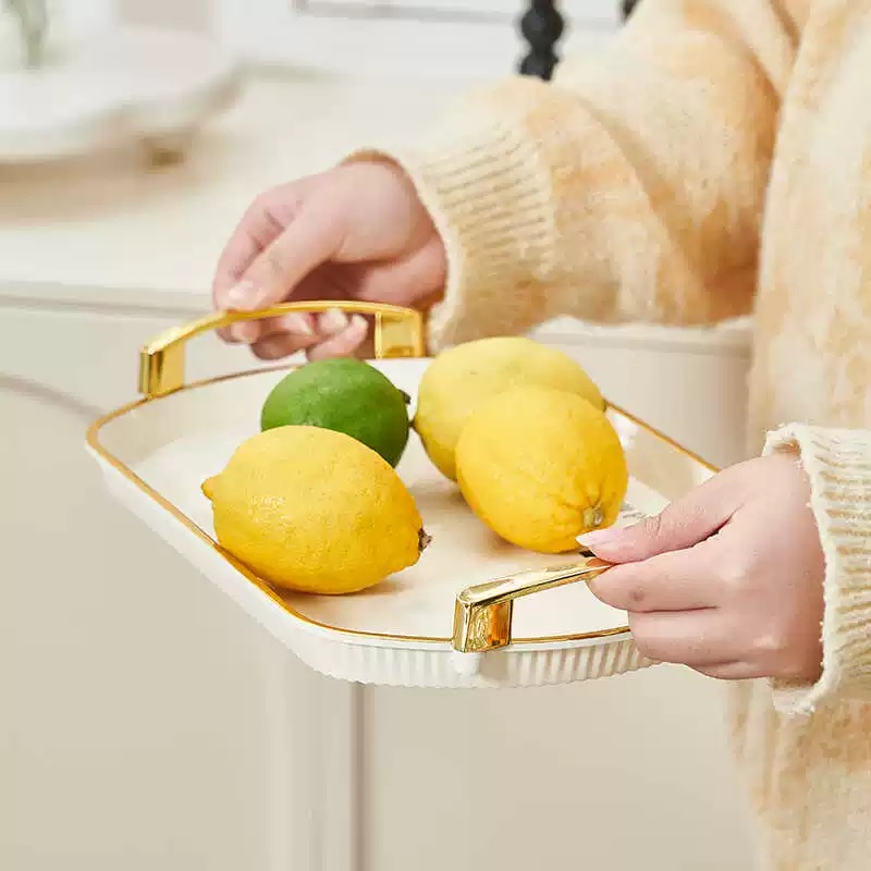 صينيه تقديم ھاوس بید دھبي وسط