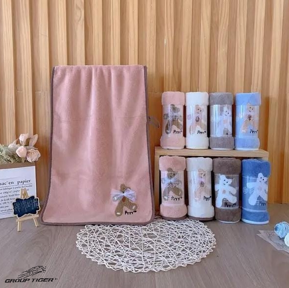 فوطه قطيفه الوان 75*35 سم towel