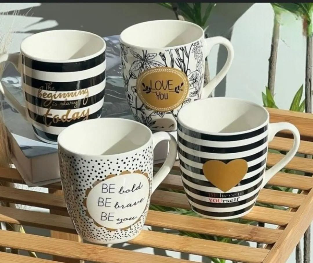 طقم مجات سيراميك 4 حبه E