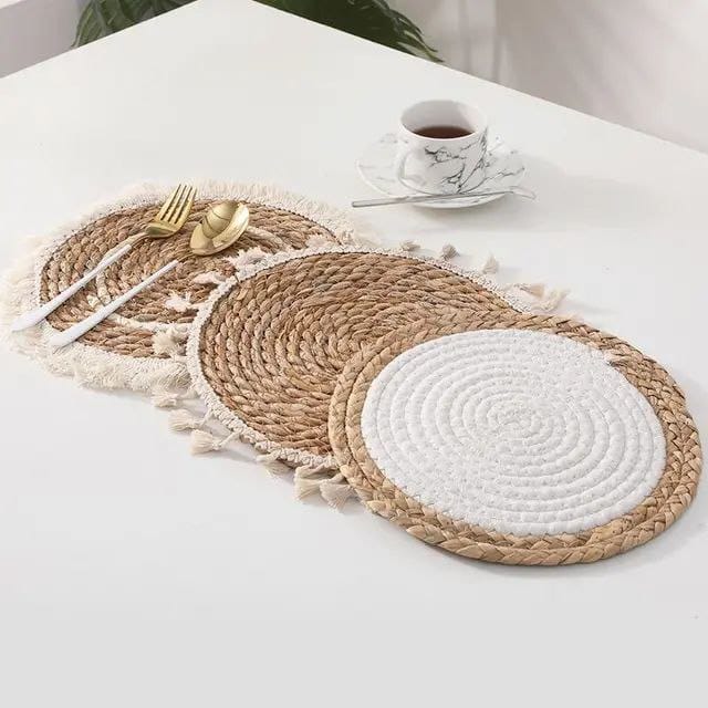 كوستر مائده دائري فردي مقاس 30 cm