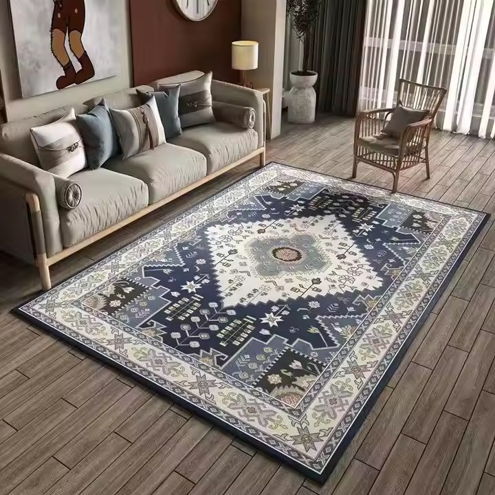 سجاده غرفه قطيفه مزخرفه مقاس 160*230 سم