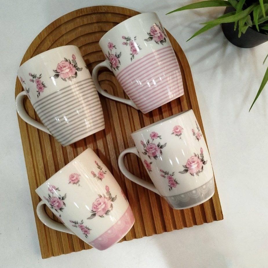 طقم مجات سيراميك 4 حبه J