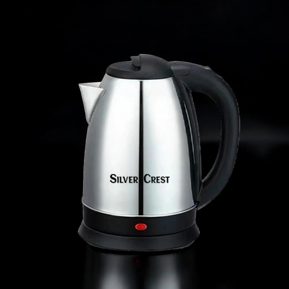 غلاية SILVER CREST بغطاء ستيل بقواعد مقاومه للانزلاق سعة 3 لتر