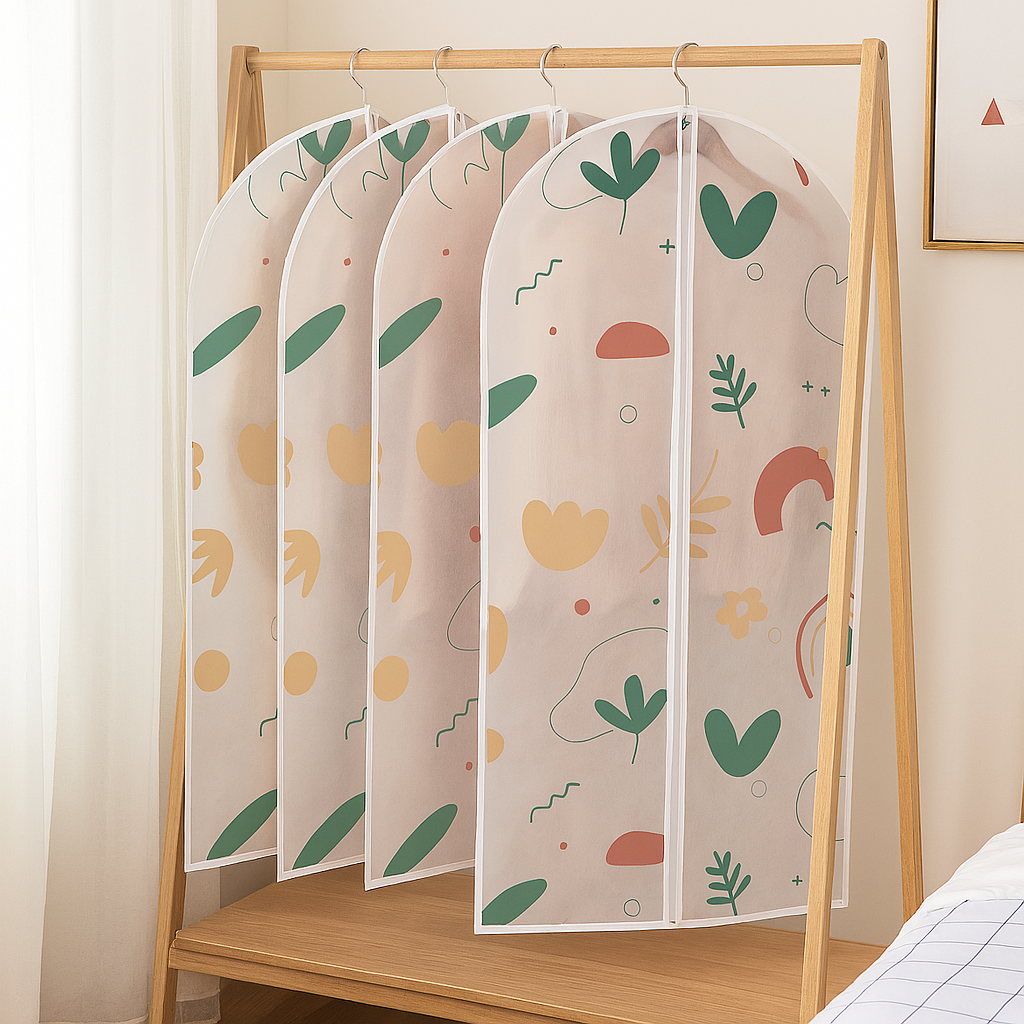 غطاء ملابس مقاوم للغبار والمياه للفساتين والمعاطف والسترات  60*90 cm