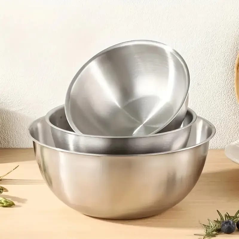 طقم زبديات استيل 3 ح