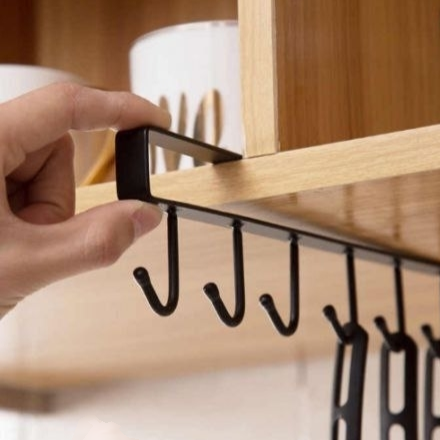 حامل مجات هوك توزيع 6 دراع فردى معدن