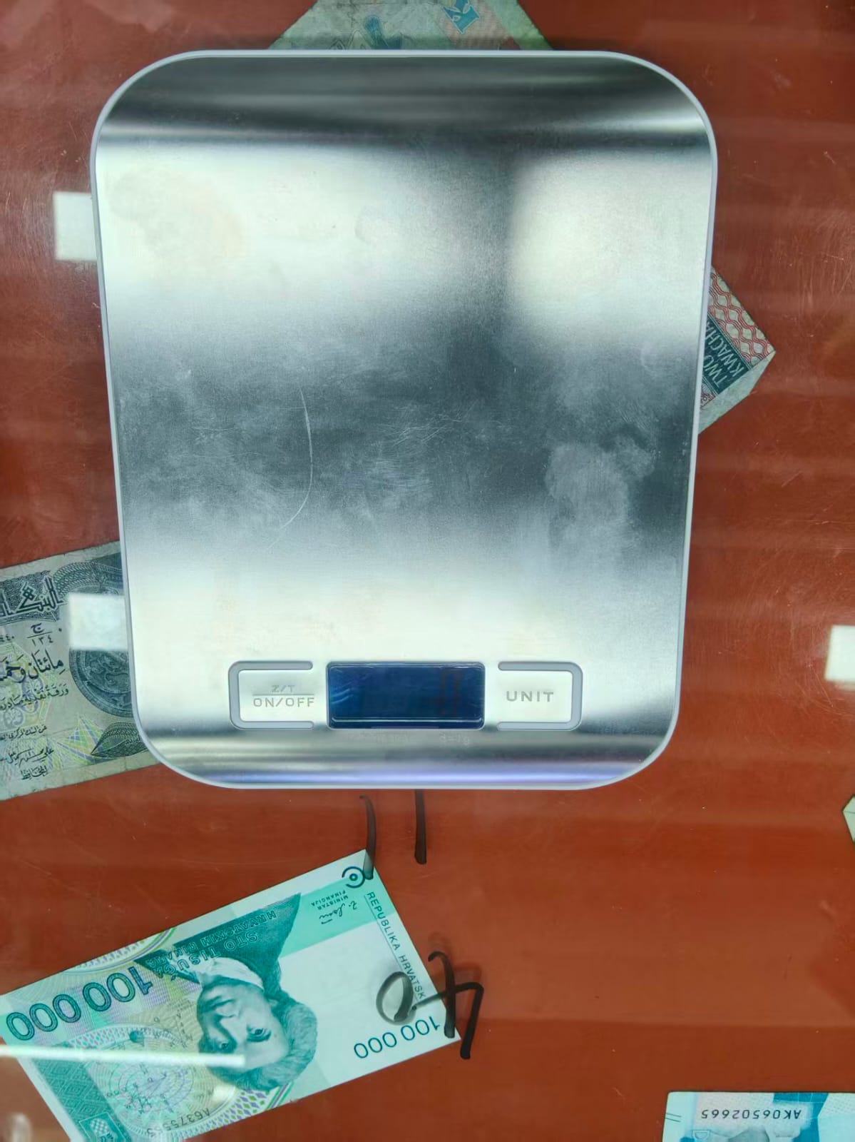 ميزان مطبخ رقمي لون سيلفر