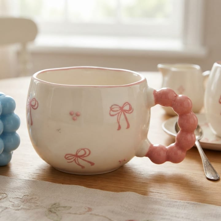مج بورسلين فيونكات بينك يد بابلز