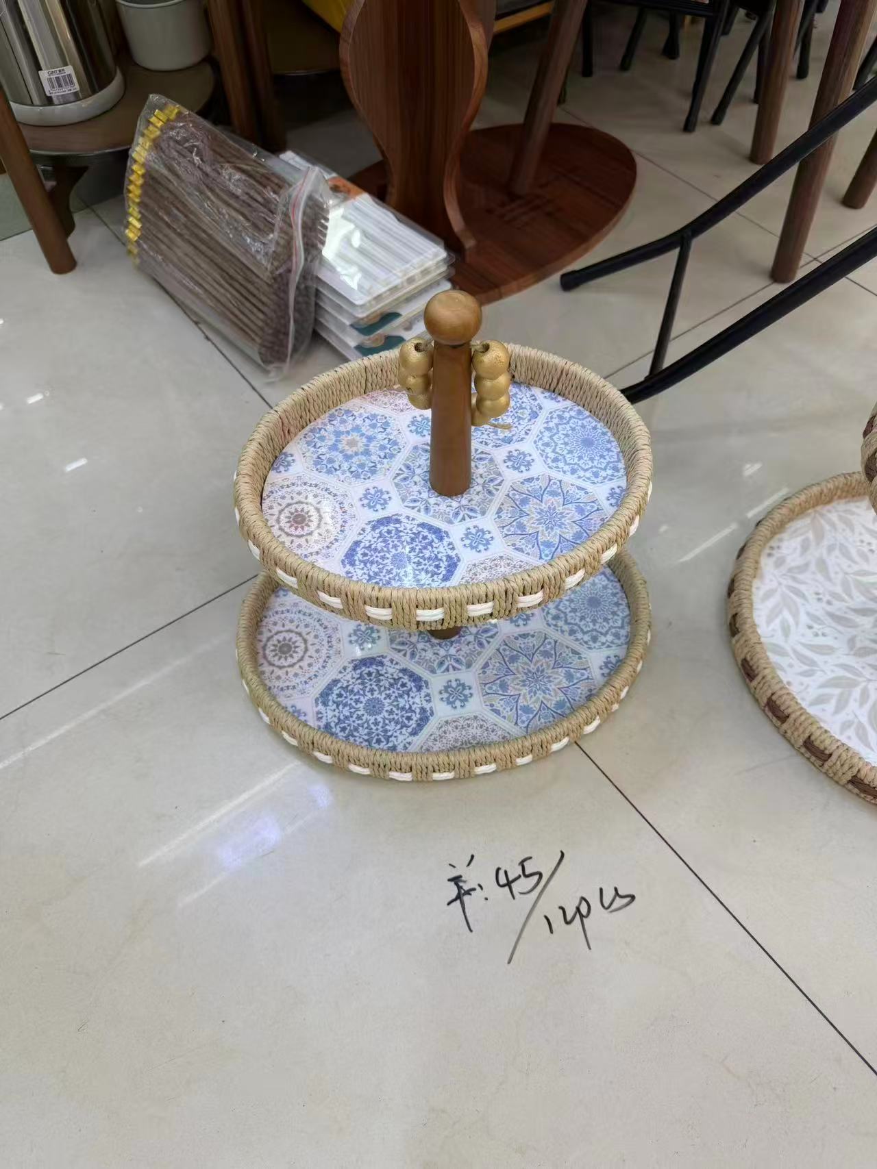 شياله دورين كبير بمقبض خشب