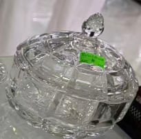 سكريه زجاج مربعات مدور