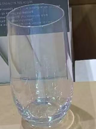 طقم شوب زجاج بومبيه